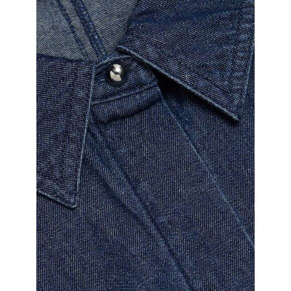 Derek Lam 10 Crosby Danielle Shirt Denim Mini Dress Jaye TR525440D160 US 2 XS - Picture 6 of 8